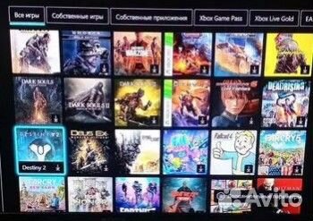 Xbox one s 1tb с играми