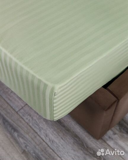 Постельное белье как в отелях Софи Фисташка