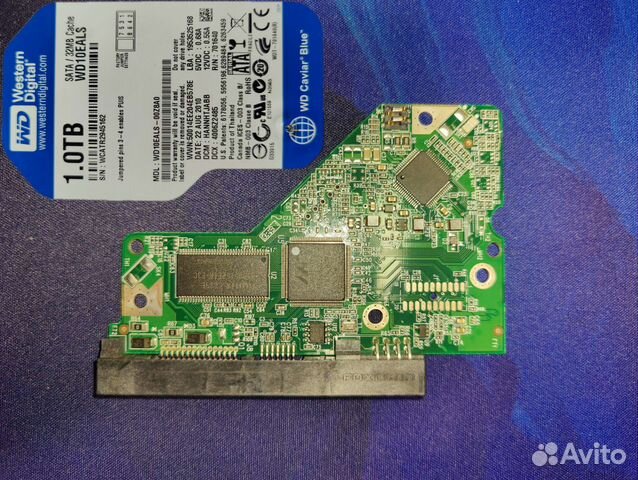 Контроллер жёсткого диска WD 1Tb, 32MB кэш