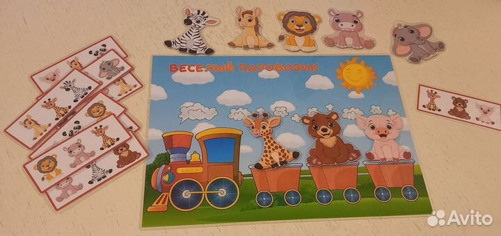 Развивающие игры на липучках