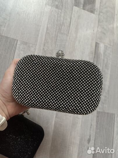 Клатч в стразах