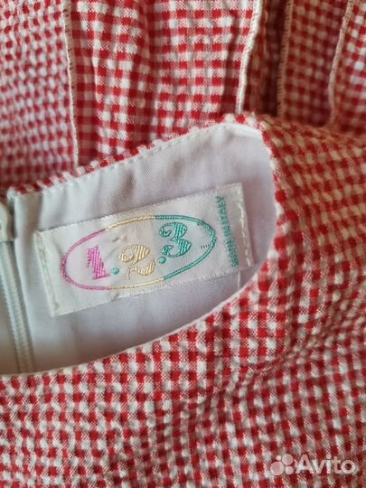 Итальянское платье на девочку 2-3 года