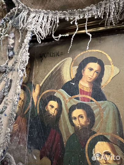 Икона Успение Пресвятой Богородицы 19 век