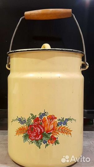 Бидон эмалированный СССР