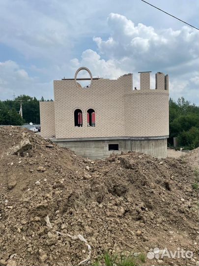 Лицевой кирпич Сливки Рустика меланж ГОСТ