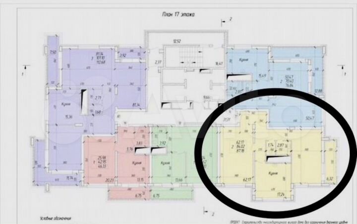 2-к. квартира, 87,2 м², 12/25 эт.