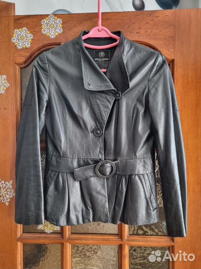 Куртка кожаная женская