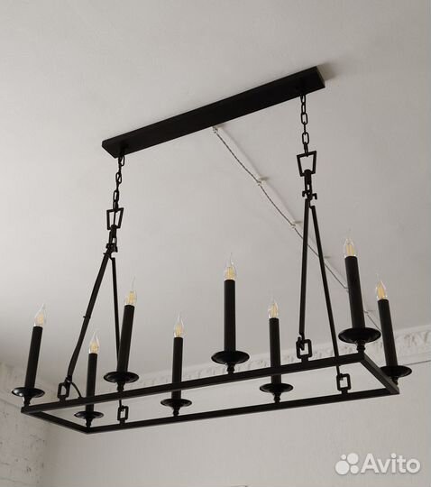 Светильник люстра лофт винтаж citilux + лампы