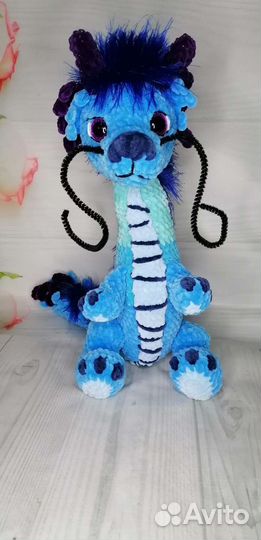 Вязаные игрушки дракон