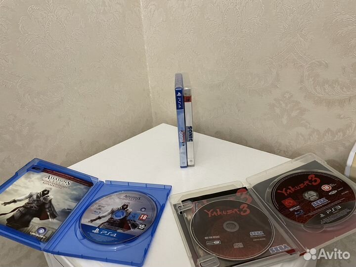 Диски PS3/PS4/PS5 новые в пленке sealed