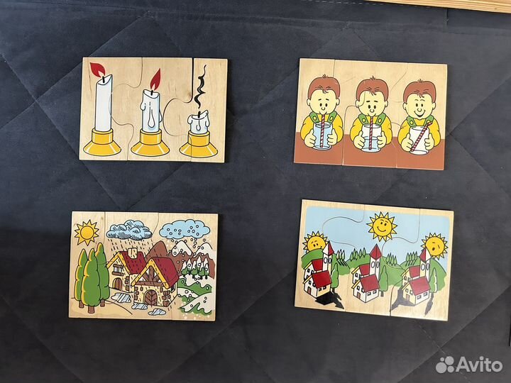 Деревянный пазл 