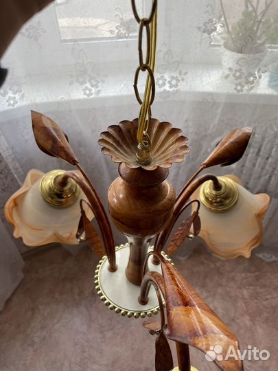 Люстра потолочная бу