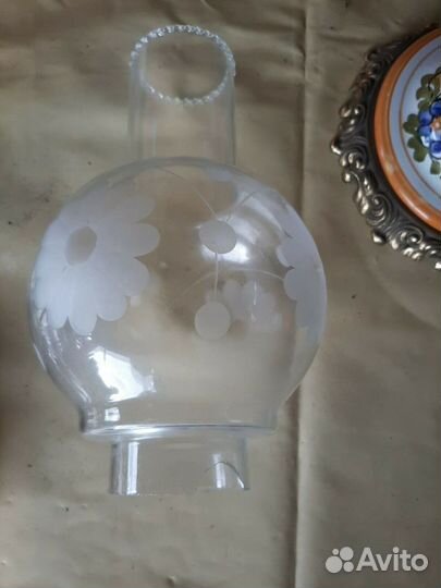 Настольная лампа с латунным основанием Германия