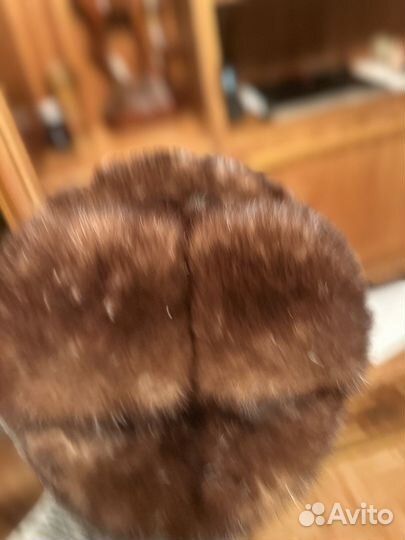 Норковая шапку мужская