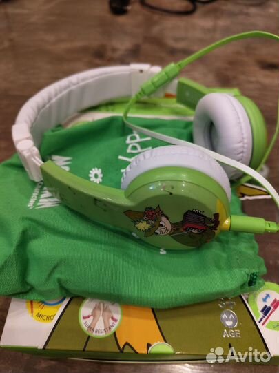 Наушники детские Onanoff Buddyphones Moomin