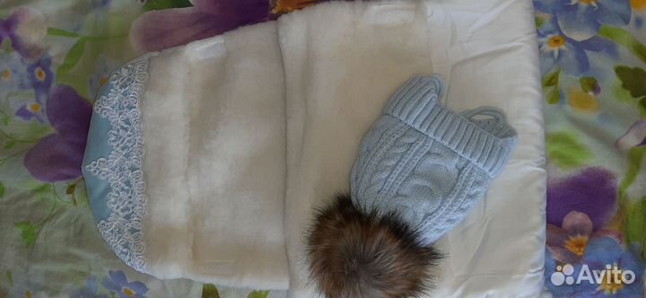 Конверт на выписку, осень, весна, зима