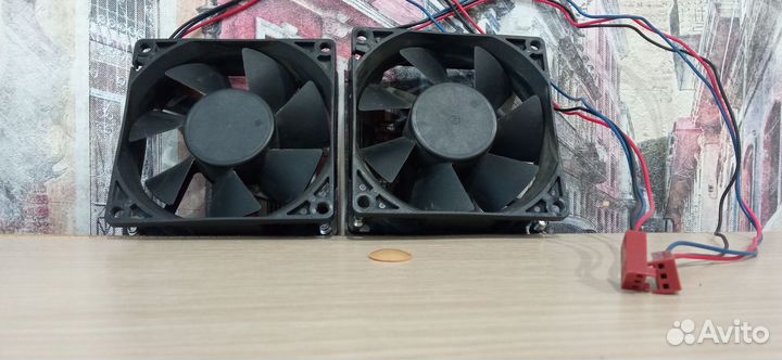 Комплект корпусных вентиляторов 80х80