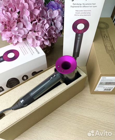 Фен Dyson Supersonic HD08 Малайзия фуксия