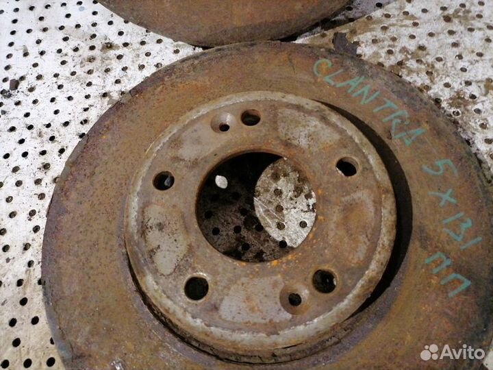 Диски тормозные передние Hyundai Elantra V(MD)