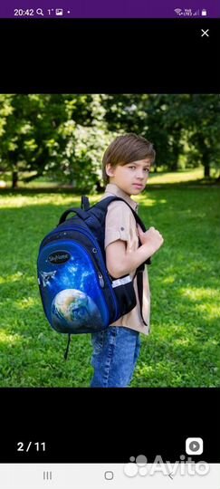 Рюкзак школьный новый
