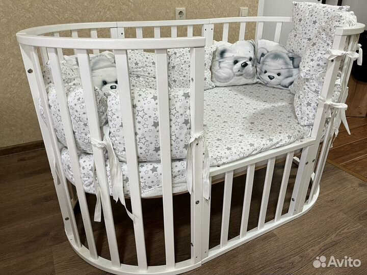 Детская кроватка трансформер