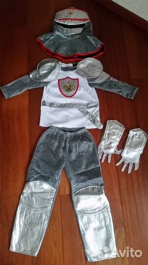 Карнавальный костюм рыцаря, 4-6 лет