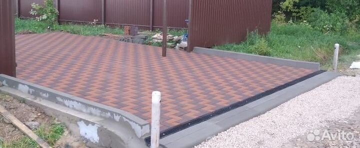 Плитка во двор