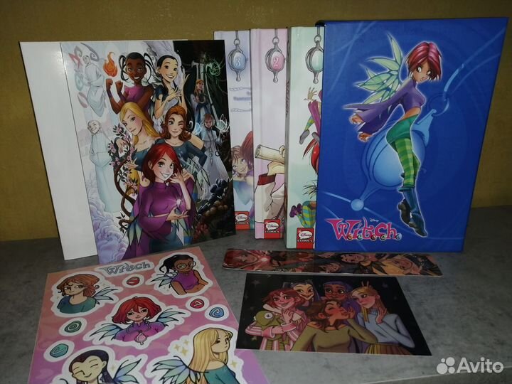 Комиксы Чародейки бокс W.I.T.C.H