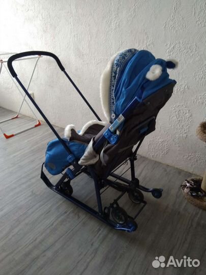 Детские санки коляска Ника