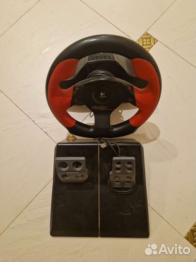 Руль Logitech Wingman force Feedback, Trustmaster