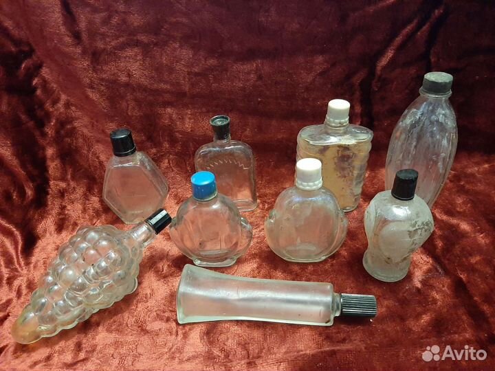 Винтажные флаконы из под духов