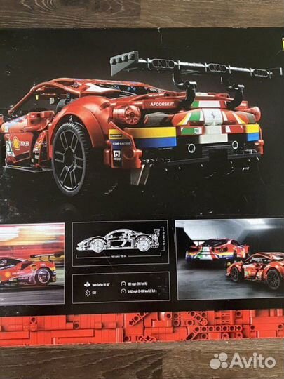 Lego Technic 42125 ferarri 488 GTE AF corse #51