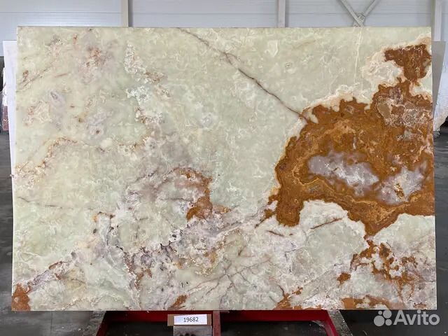 Оникс verde, Слэб 20 мм