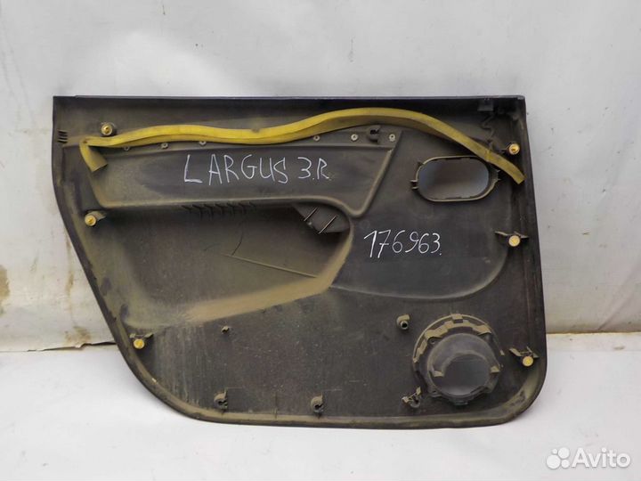 Обшивка двери LADA largus задняя правая