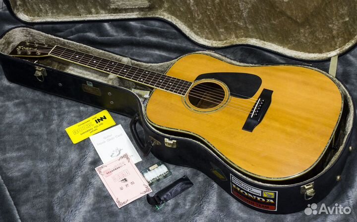 Акустическая гитара Morris MD-520 Массив. Кейс