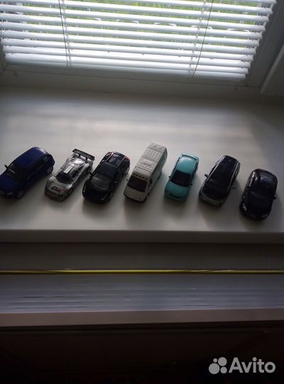 Модельки металлические