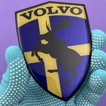 Эмблема герб лось Volvo флаг Швеции значок Вольво