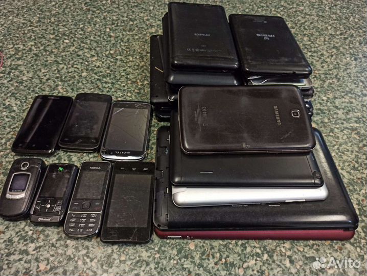 Большой планшет. Битое стекло