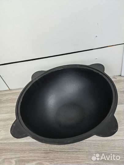 Казан чугунный 12 литров новый