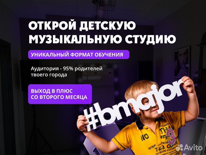 Франшиза детского центра с гарантией прибыли