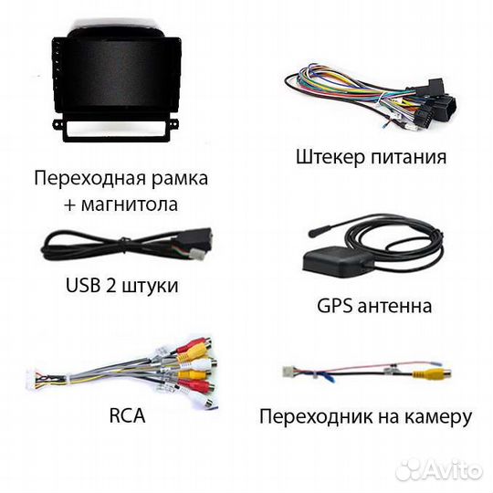 Магнитола Chevrolet Captiva 1 06-11 Android