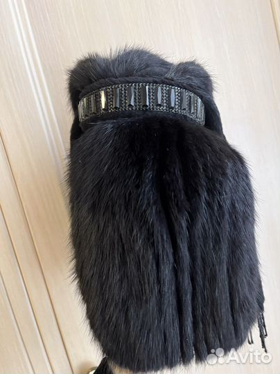 Шапка норковая новая