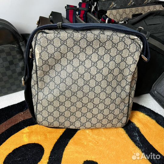 Сумка Gucci GG Supreme Bag Оригинал Мужская