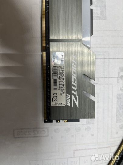 Оперативная память ddr 4 2*8 G.Skill(3200)cl 16