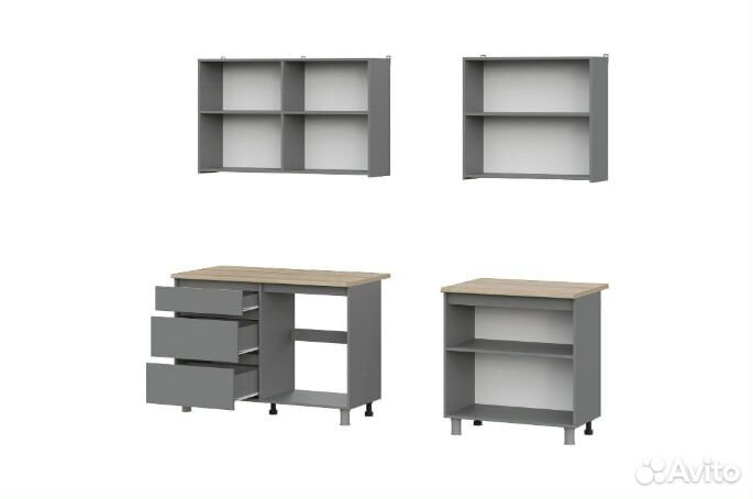 Кухня готовая 2м столешница в комплекте