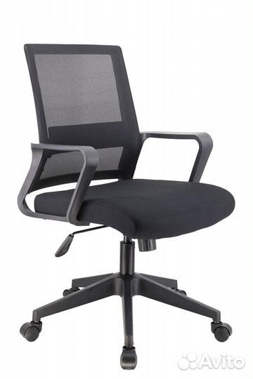 Кресло для персонала Everprof Simple Сетка Черный