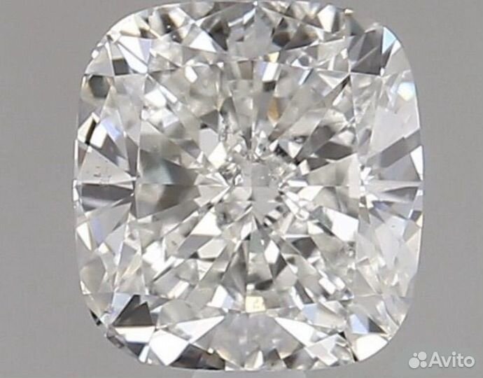 Натуральный бриллиант огранки кушон 1.50 ct