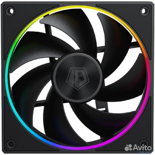 Вентилятор для корпуса ID-Cooling AF-127-argb-K Trio argb 120х120x27 черный 4-pin 30дБ (упак.:3шт) R