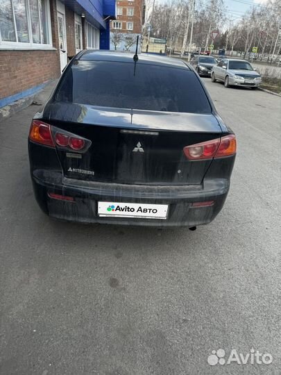 Mitsubishi Lancer 1.8 CVT, 2008, битый, 170 000 км