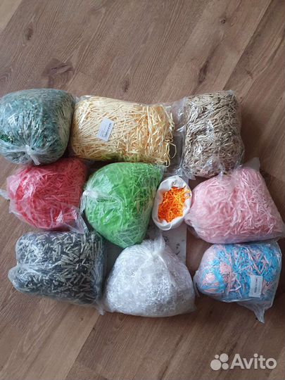 Бумажный наполнитель для подарков